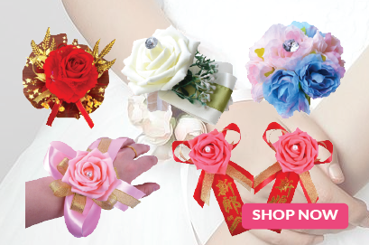 Wedding Brooches / Hand Wrist Bouquets & Corsages